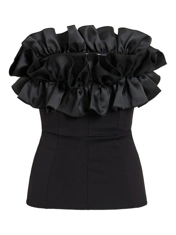 Vila VILISSE STRAPLESS TOP/DC Black Beauty 14118996