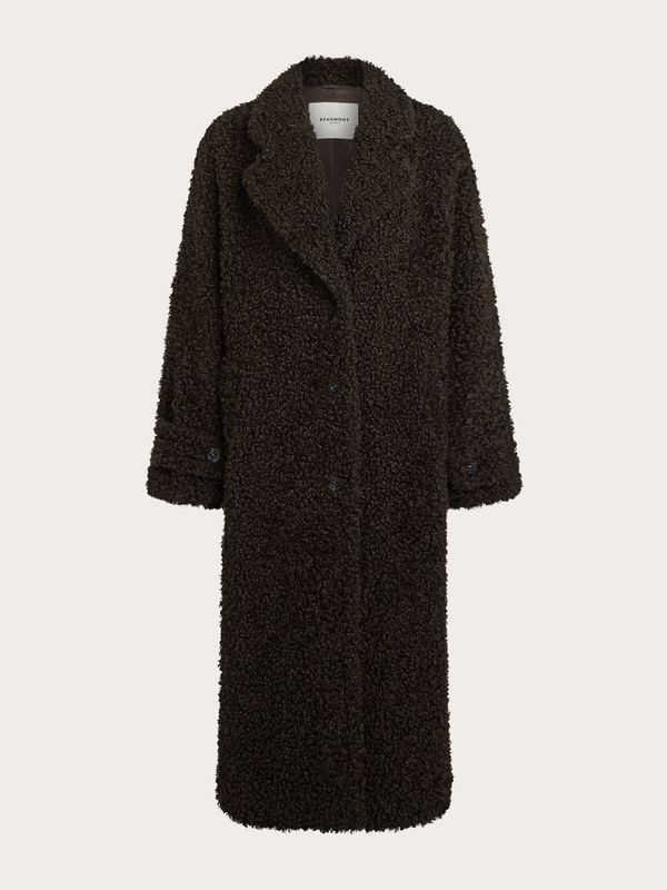 Beaumont SASHA long coat dark chocolate BM03560263