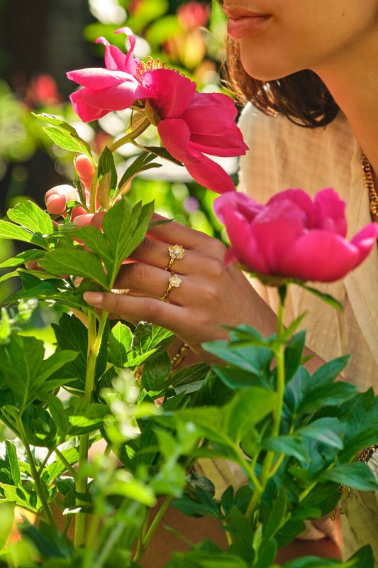 My Jewellery Ring klaproos pearl Gold MJ13783