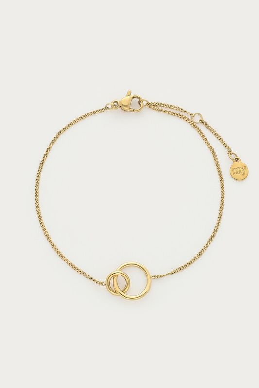 My Jewellery Bracelet open circles Gold MJ16902