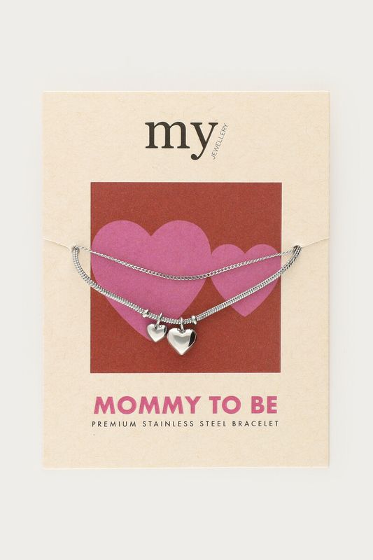 My Jewellery Bracelet mommy to be Silver MJ14713