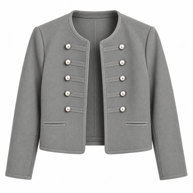 Ambika jasje double breasted grey chrisy 26l605