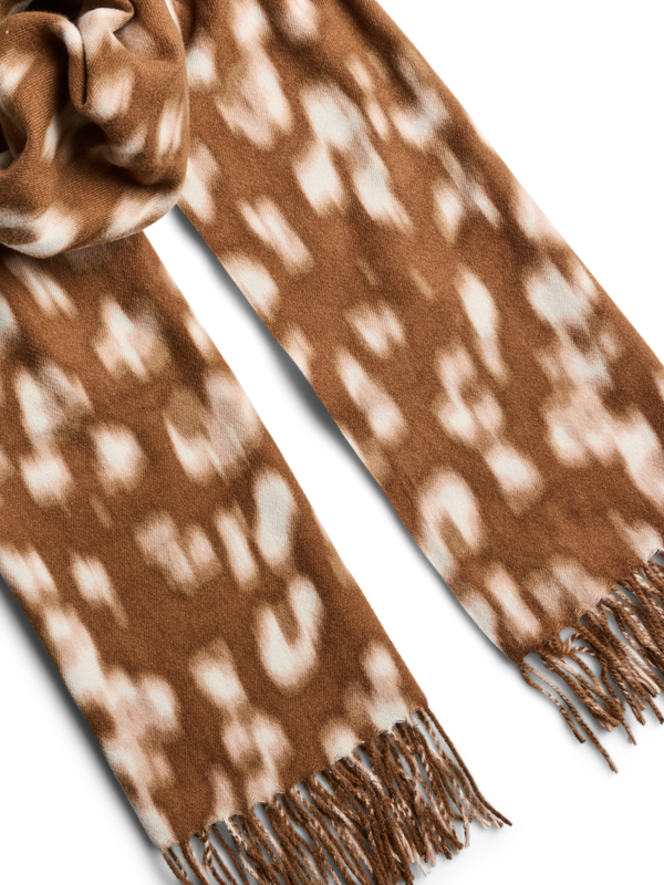 Pieces PCJEO LONG SCARF BC Toffee/Deer 17159757
