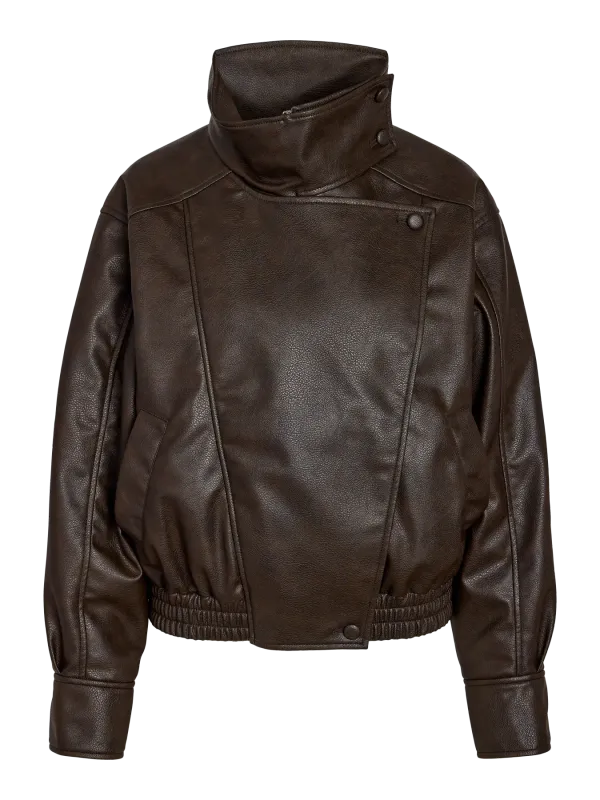Noisy May NMVIVIANA PU JACKET Demitasse 27039835