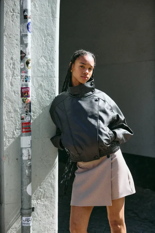Noisy May NMVIVIANA PU JACKET Demitasse 27039835