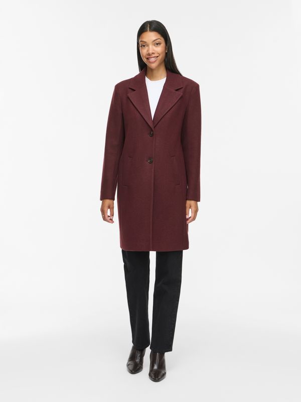 Vila VICLAUDIA BUTTON COAT - NOOS Port Royale 14094900