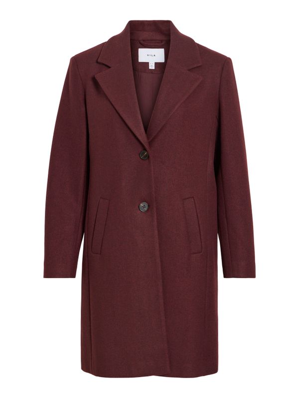 Vila VICLAUDIA BUTTON COAT - NOOS Port Royale 14094900