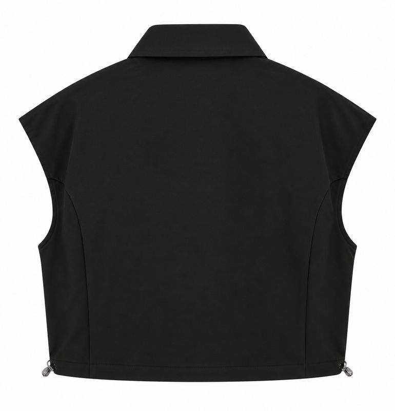 Ambika gilet met zakken black Kime
