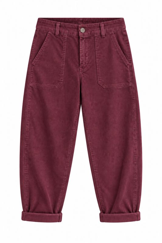 Basements barrel rib jeans Bordeaux 825788-92