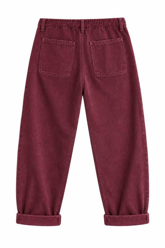 Basements barrel rib jeans Bordeaux 825788-92