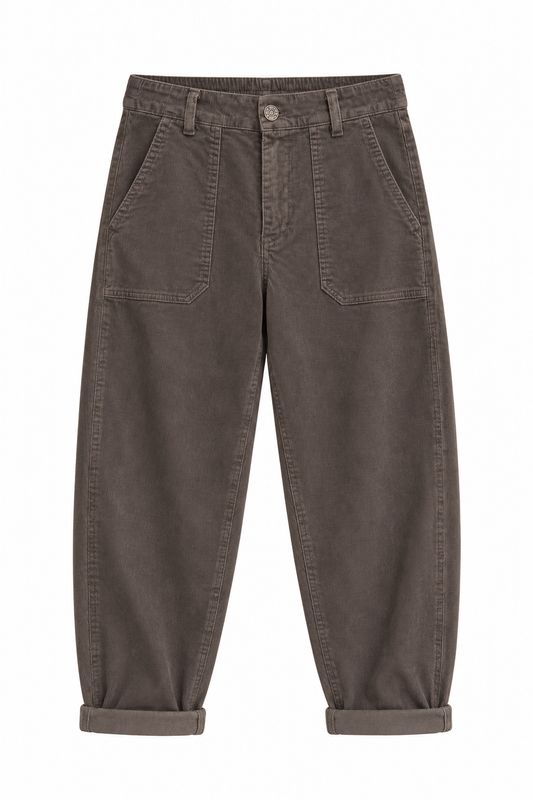 Basements barrel rib jeans Bruin 825788-92