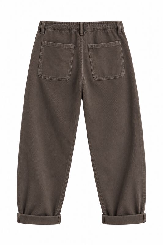 Basements barrel rib jeans Bruin 825788-92