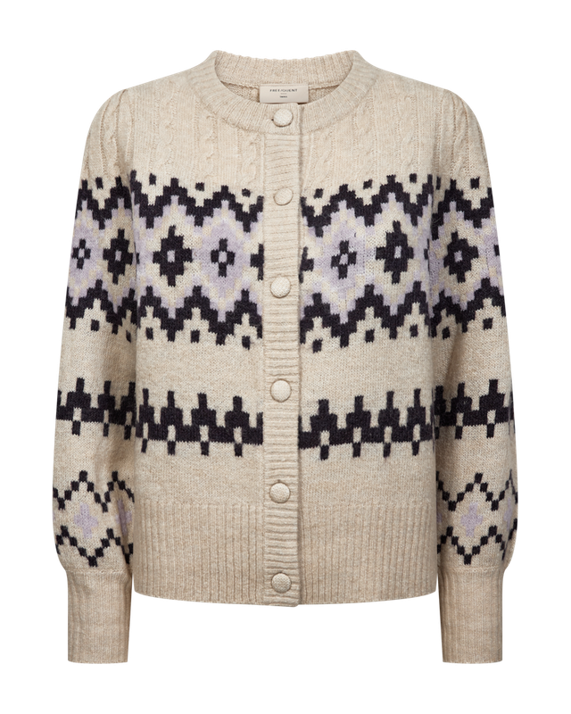 Freequent FQMERLA-CARDIGAN Moonbeam w. Nightshade 211769