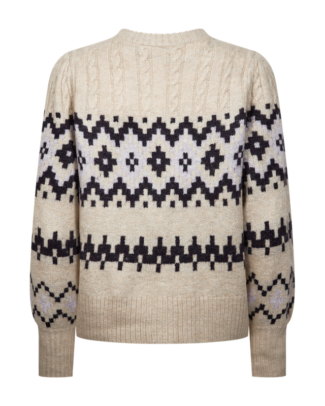 Freequent FQMERLA-CARDIGAN Moonbeam w. Nightshade 211769