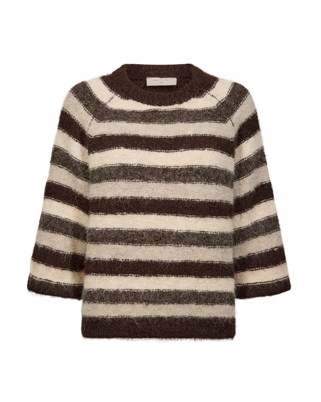 Freequent FQGRSLULU-PULLOVER Mole Mel w. Moonbeam Mel 211886
