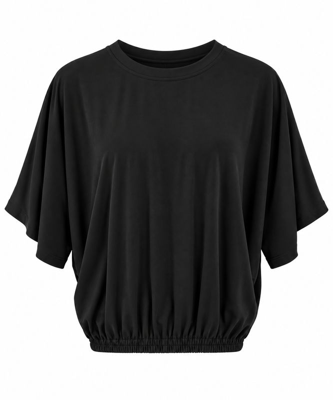Nameless Top met mouw zwart Q1772