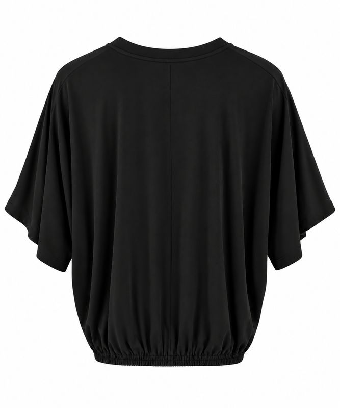 Nameless Top met mouw zwart Q1772