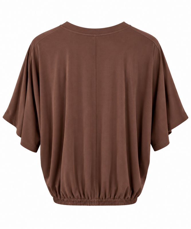 Nameless Top met mouw bruin Q1772