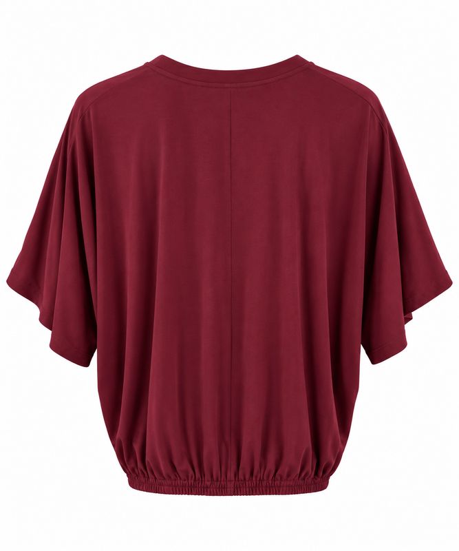 Nameless Top met mouw bordeaux Q1772