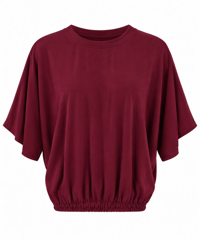 Nameless Top met mouw bordeaux Q1772