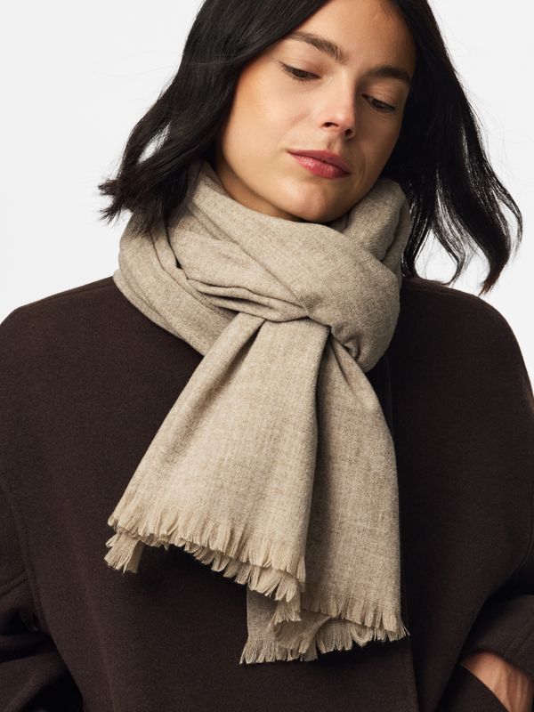 Pieces PCDIANA LONG SCARF NOOS BC Greige/MELANGE 17159001