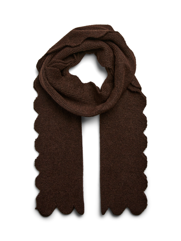Pieces -PCAUTUMN SCARF BC Hot Fudge 17166764