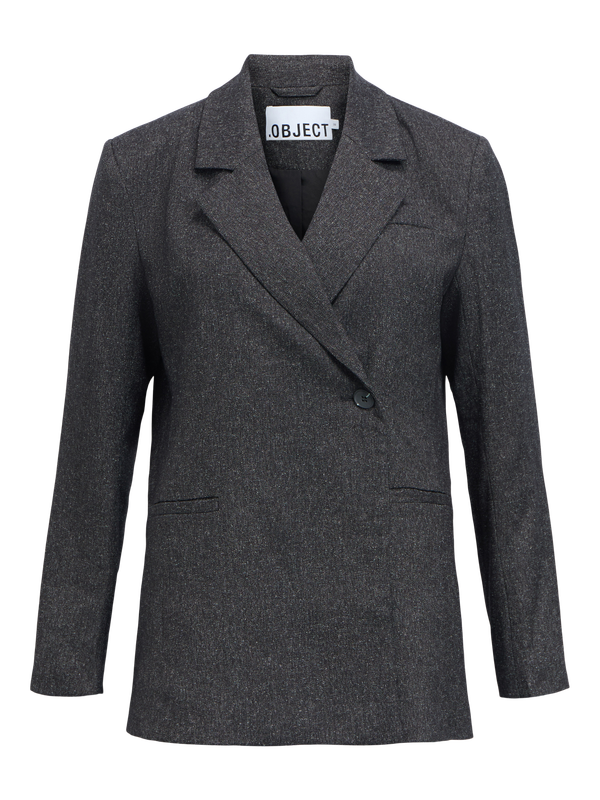 Object OBJSANJA L/S WAISTED BLAZER NOOS Black/Melange 23049255