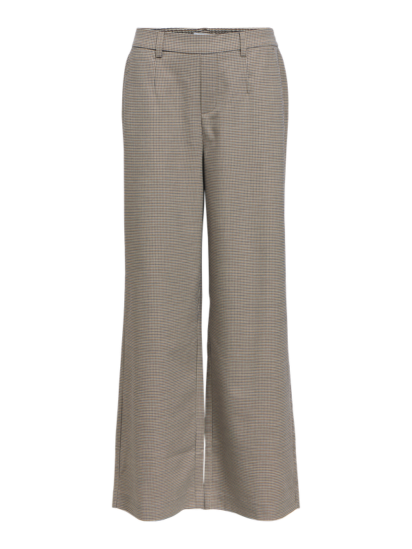 Object OBJLISA WIDE PANT AOP NOOS Sky Captain/Brown/sand tooth 23040544