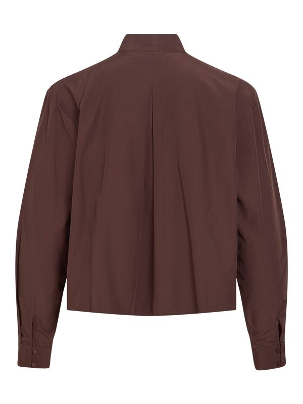 Vila VIBOWA L/S SHIRT/1 Coffee Bean 14118660