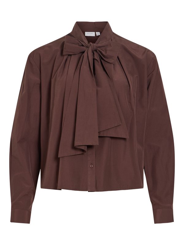 Vila VIBOWA L/S SHIRT/1 Coffee Bean 14118660