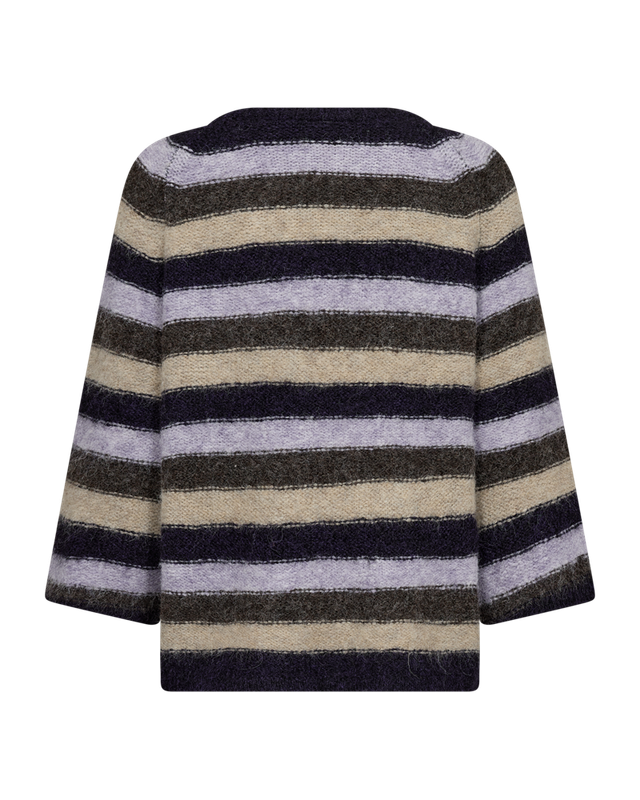 Freequent FQGRSLULU-PULLOVER Nightshade Mel w. Iris Mel 211886