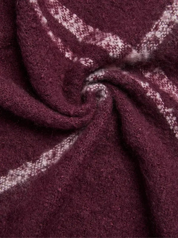 Pieces PCPYRON LONG AOP SCARF NOOS BC Winetasting/ROSEATE SPOONBILL 17166115