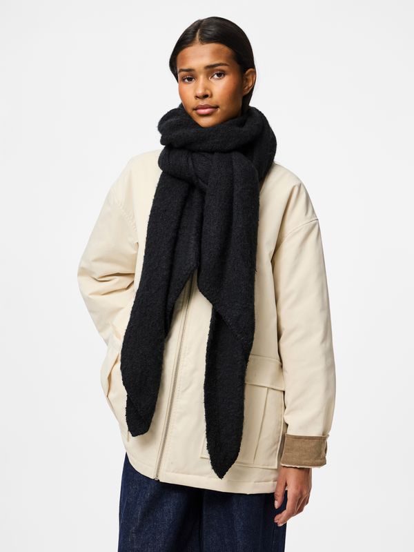 Pieces PCPYRON LONG SCARF NOOS BC Black 17076047