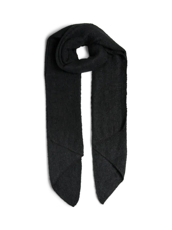 Pieces PCPYRON LONG SCARF NOOS BC Black 17076047