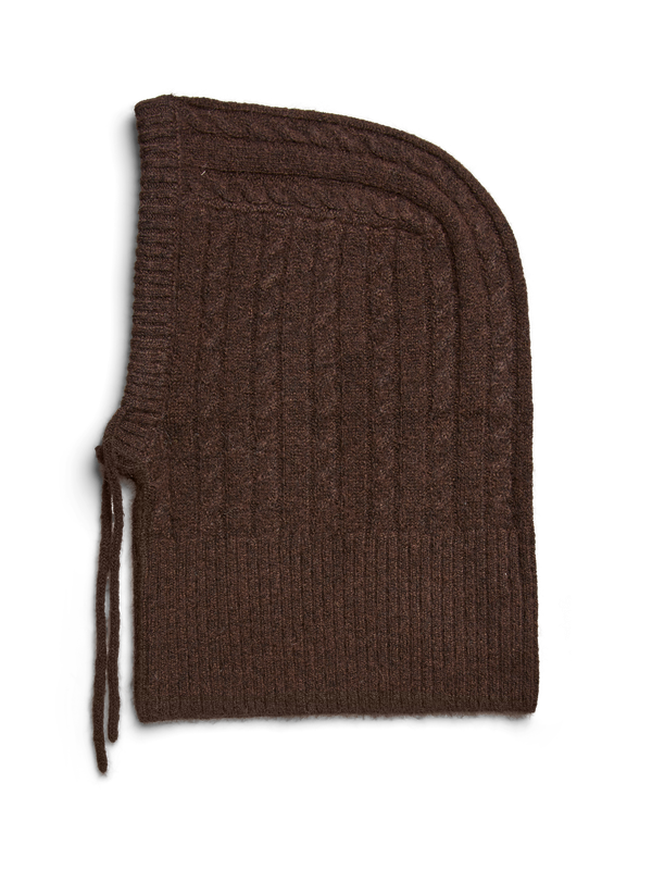 Pieces PCNAMBI CABLE BALACLAVA NOOS BC Hot Fudge 17166111