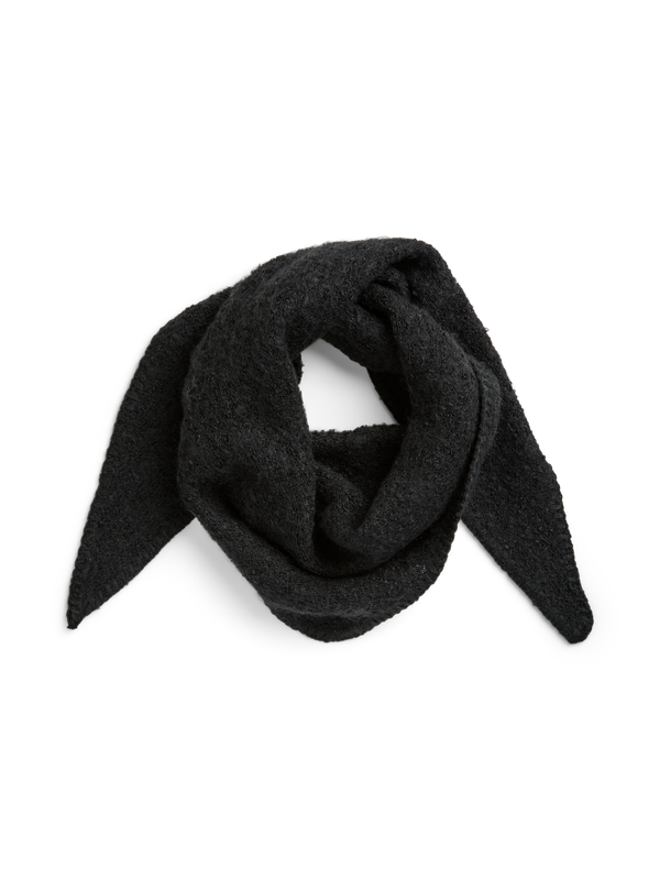 Pieces PCPYRON MINI SCARF NOOS BC Black 17166114