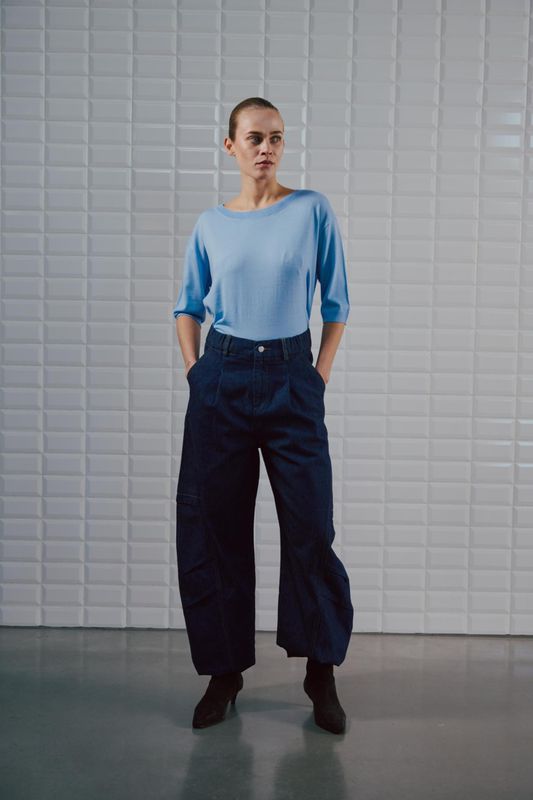 WithBlack WBLOLIVE TRACK PANT work blue 00001853