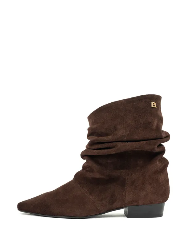 Babouche Lifestyle LUANA-2 enkellaars Dark Brown LUANA-2