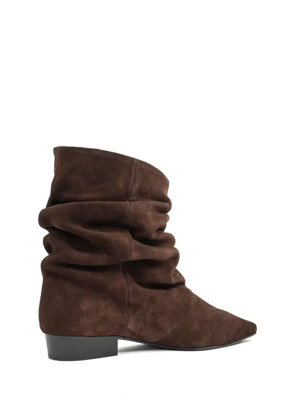 Babouche Lifestyle LUANA-2 enkellaars Dark Brown LUANA-2