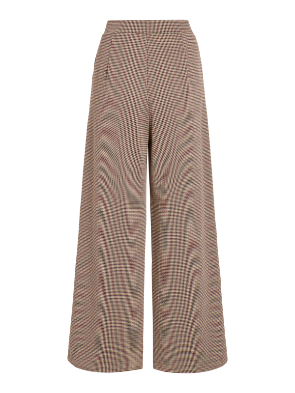 Vila VICHEKKA HW WIDE PANTS Port Royale/BLACK BEAUTY/ NOMA 14119773