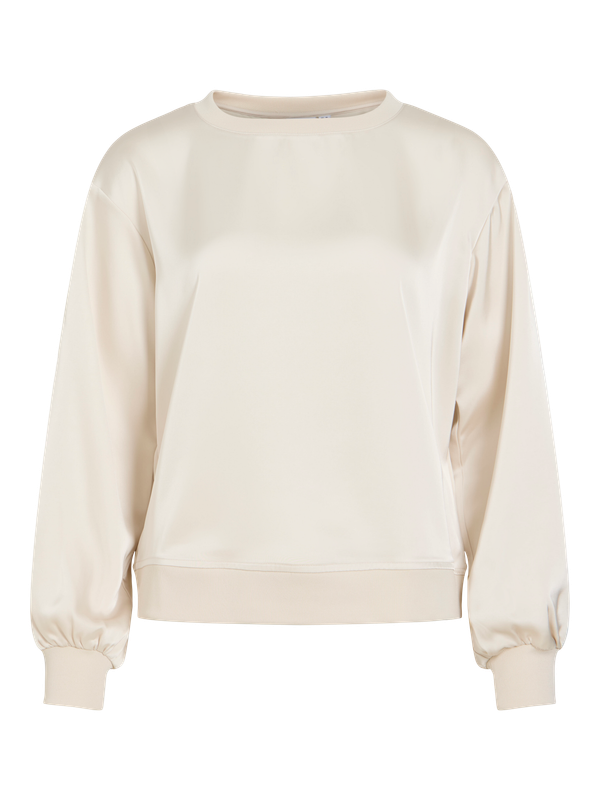 Vila VILISO O-NECK L/S TOP/1 Birch 14119303