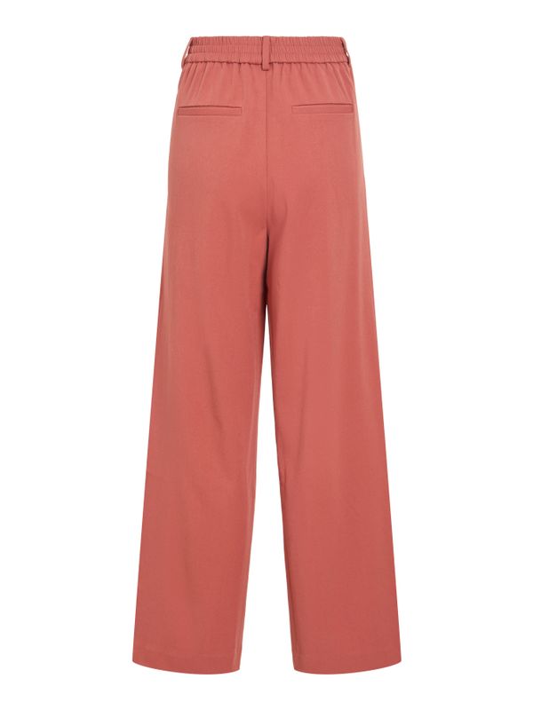 Vila VIVARONE HW WIDE PANT - NOOS Marsala 14087407