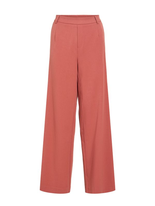 Vila VIVARONE HW WIDE PANT - NOOS Marsala 14087407
