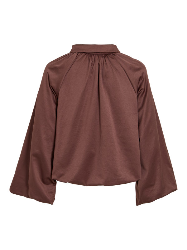 Vila VISPORTY VOLUME L/S CARDIGAN Raisin 14119302