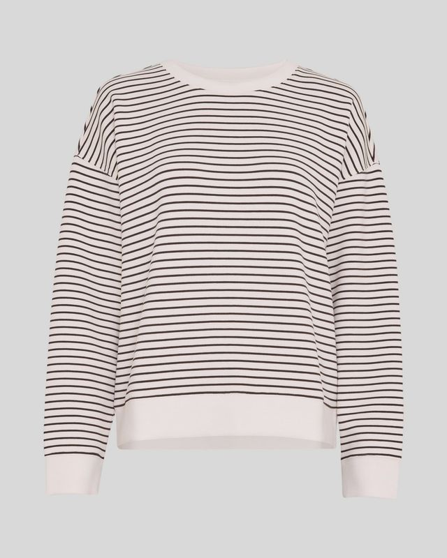 MSCH Copenhagen MSCHIma Q Sweatshirt STP as ima q sw Egret Delicioso 19188