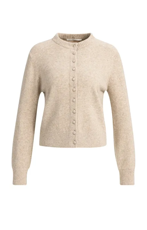 YaYa Blouse met LIGHT BEIGE MELANGE 01-010185-610