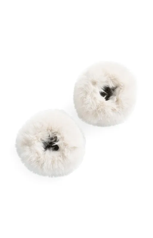 YaYa Faux fur cuffs OTTER BROWN 03-209019-610