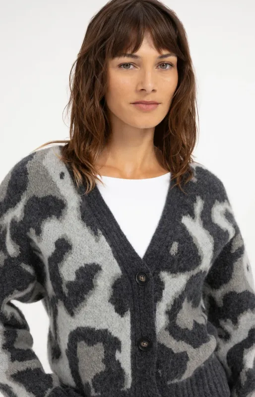 YaYa Blazerblouse SOAP GREY DESSIN 01-010182-610