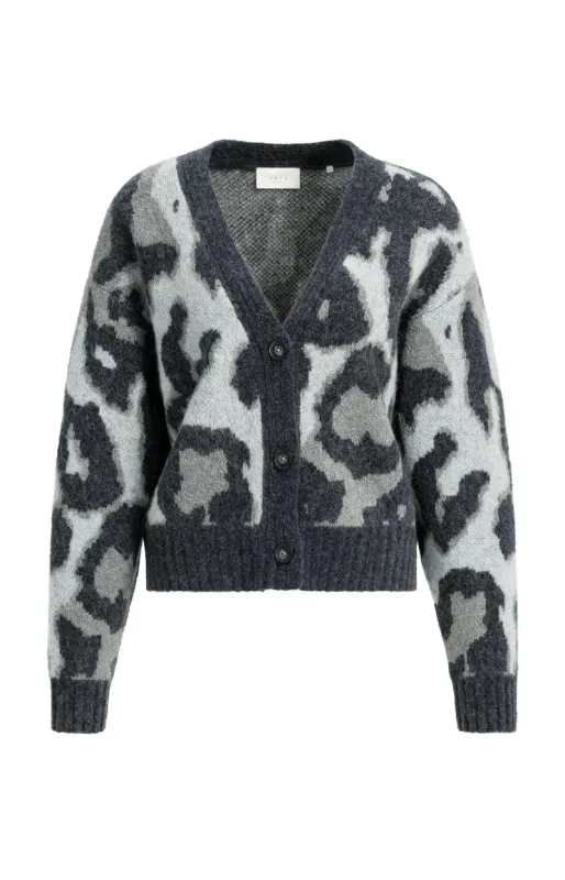 YaYa Blazerblouse SOAP GREY DESSIN 01-010182-610