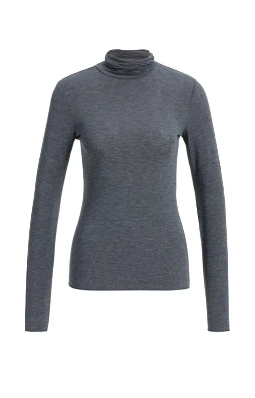 YaYa Asymmetrisch satijnen singlet DARK ANTHRACITE MELA 01-709440-610